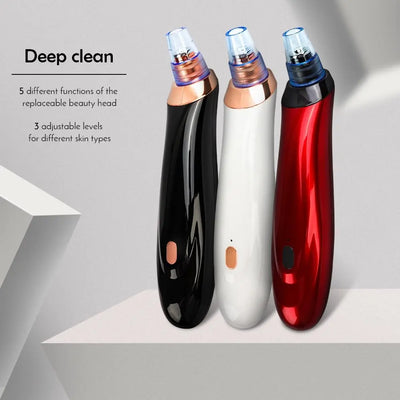 Blackhead instrument pore cleaner to blackhead artifact electric acne machine to blackhead Wonder Loulou